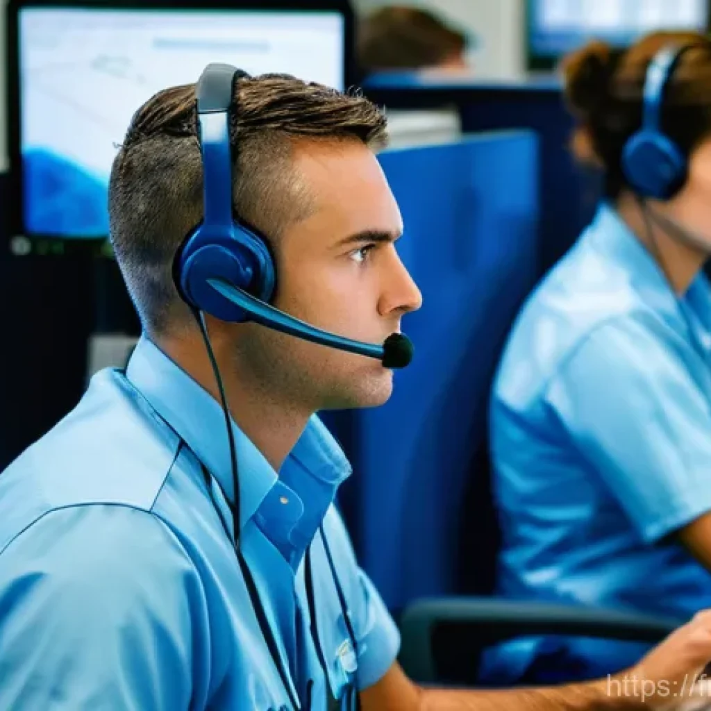 응급구조사와 119 신고 분석 - **Prompt: SAMU Regulator at Centre 15**
A highly detailed, realistic photograph capturing the in...